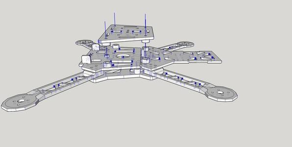 300 size quadcopter 