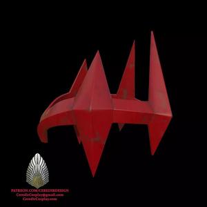 Scarlet Witch Marvel Rivals Helmet 3D DIGITAL DOWNLOAD