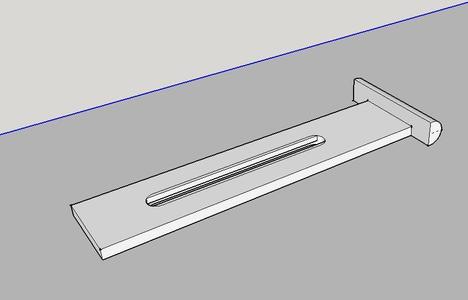 Triton workcentre side pressure finger