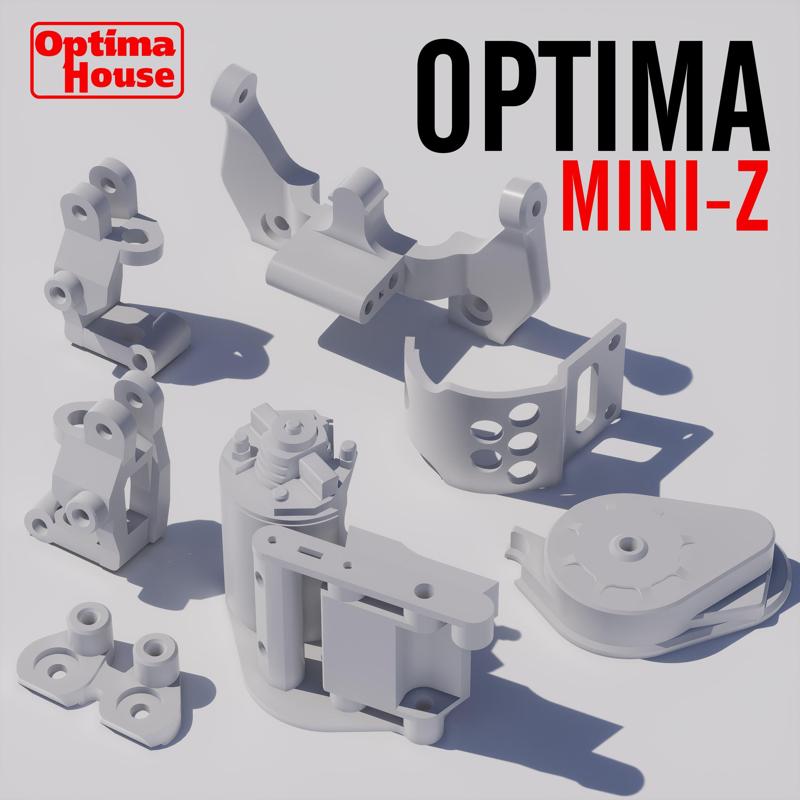 Kyosho OPTIMA Mini-Z Conversion Parts