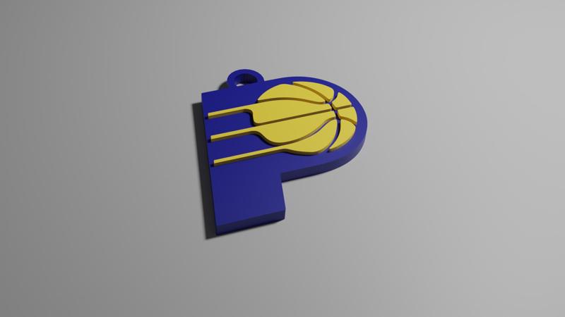 Indiana Pacers KeyRing