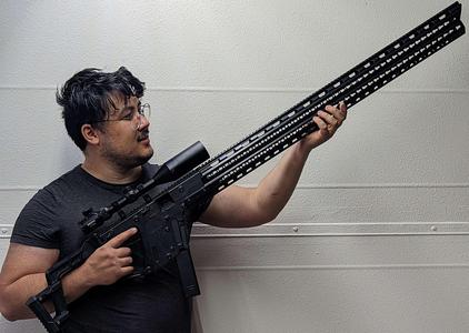 Airsoft Krytac Kriss Vector Anti-SBR SupahLong Attachment