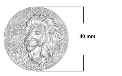 LION TEXTURE 3D SCULPTURE BAS RELIEF DESIGN
