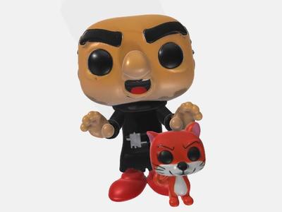 POP smurf gargamel and asrael