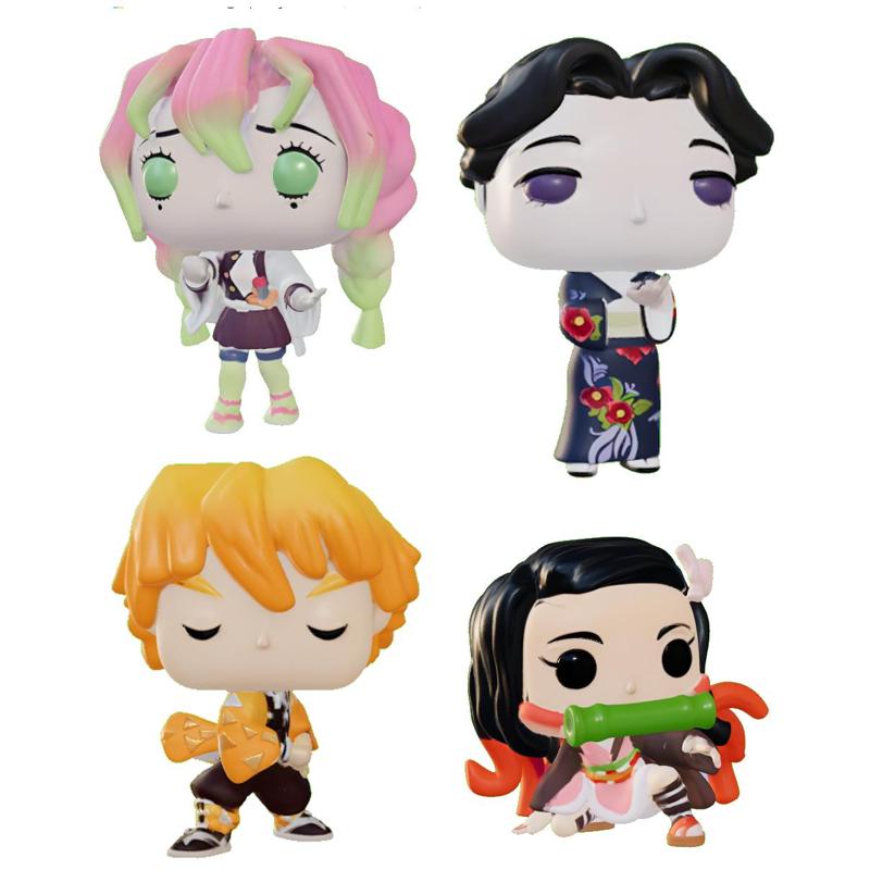 4 POP Demon Slayer Zenitsu Tamayo Nezuko Misuri