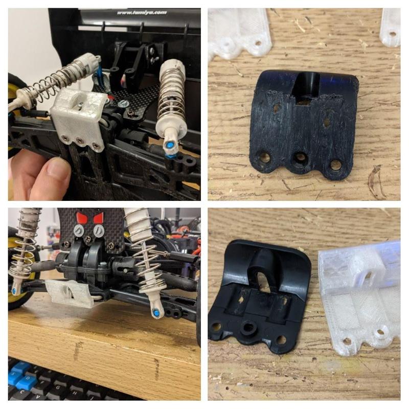 tamiya tt02b rear bumper