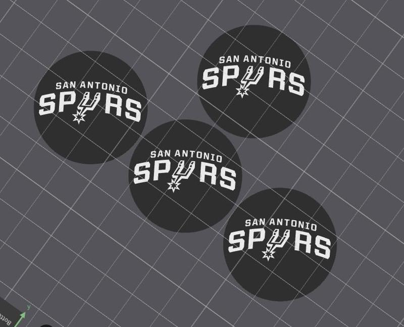 NBA - San Antonio Spurs Tire Valve Stem Cap