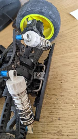Tamiya tt02 b front bumper block (a8 part)
