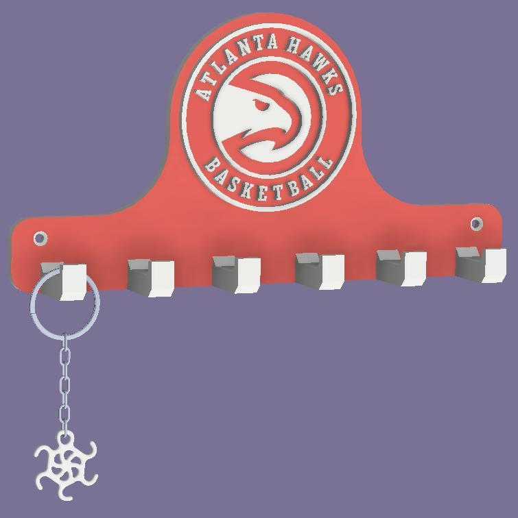 Atlanta Hawks NBA KEYS HOLDER WALL