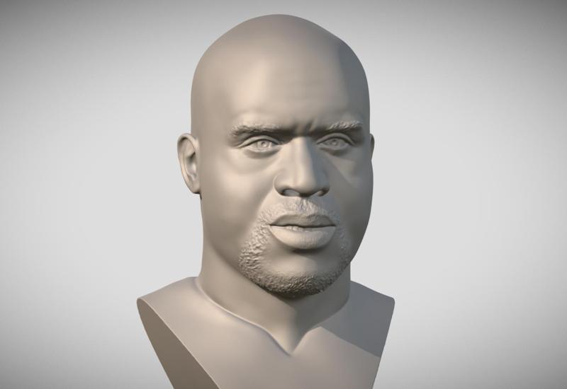 Shaquille ONeal bust