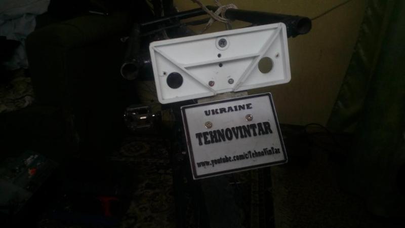 Bicycle  stop signal,  taillight housing, Led stop