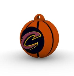 CLEVELAND CAVALIERS KEYCHAIN WITH CAP