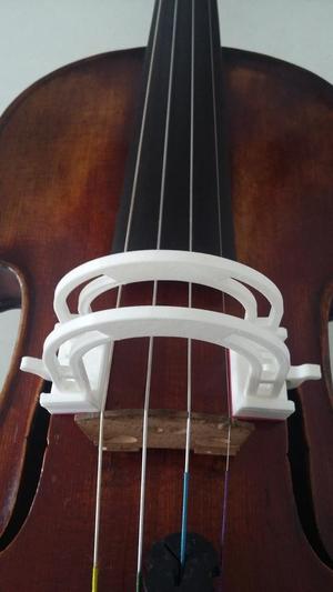 Bow collimator for violin or viola