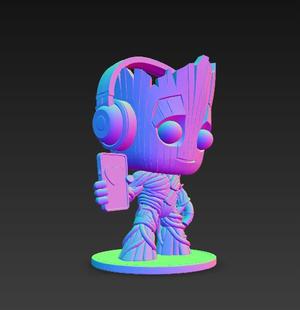 Groot Funko Pop Digital Influencer