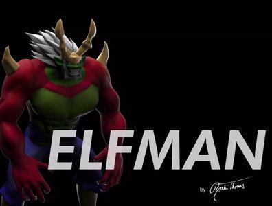 fairy tail elfman strauss anime 3d model