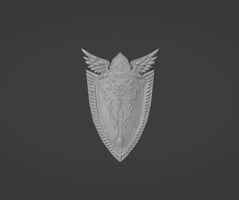 Imperial Crusader Shield from Lineage2 Game L2 3D print model