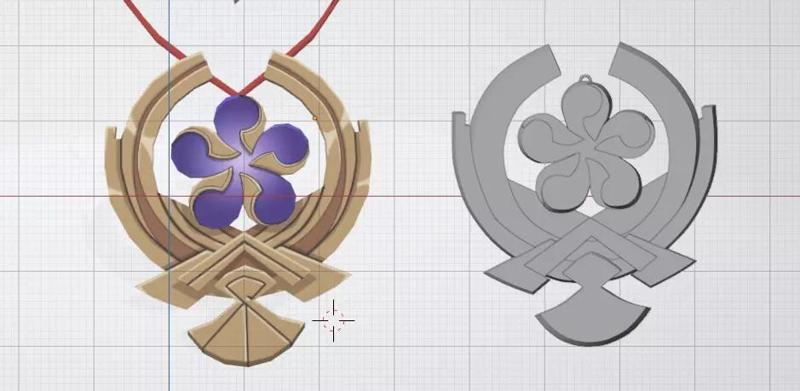 Yae Miko 3D Acessories for cosplay