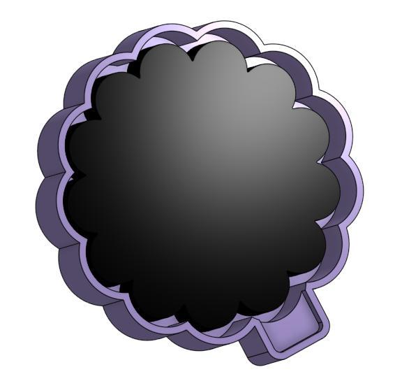 Scallop Freshie Silicone Mold