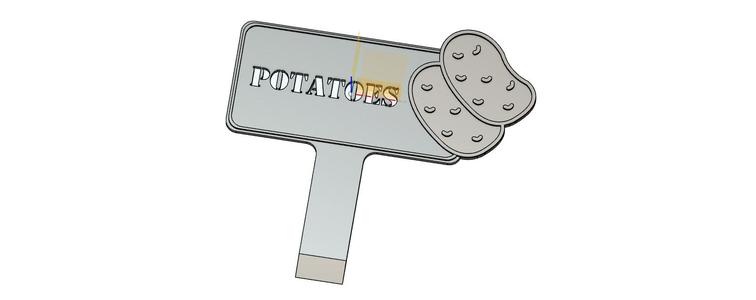 Potato Sign