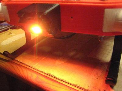 Naza flight controller status led mounting solution