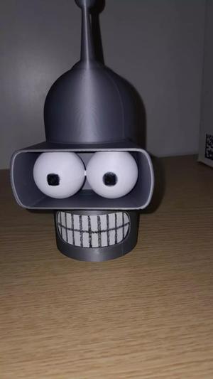 Bender head Futurama  for 3d print