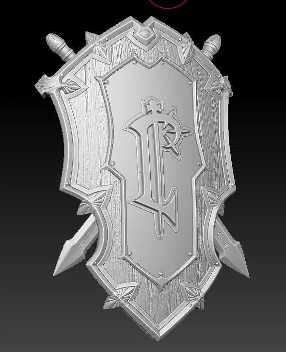 Royal Crest of Lordaeron Shield