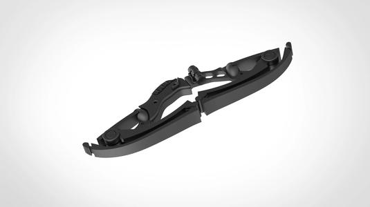 Collapsible Hawkeye bow from the movie Avengers 2012