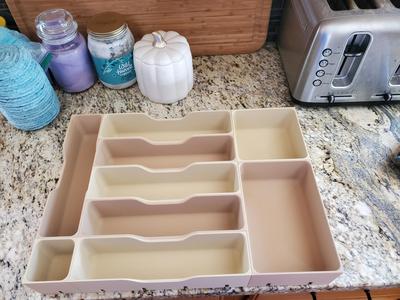 Modular Silverware Drawer Tray