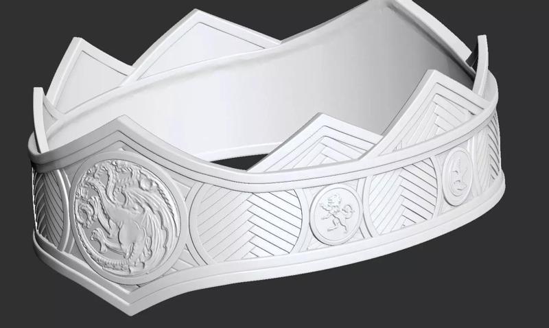 Corona de Rhaenyra Targaryen y Viserys