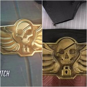 Blackwatch McCree belt buckle 3D Model