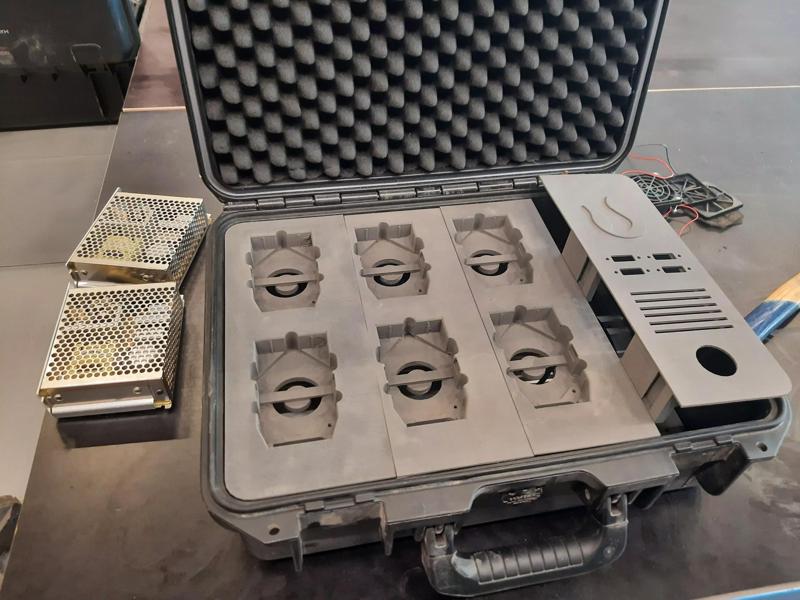 DJI Mavic 2 Field charger for Peli 1450 EU