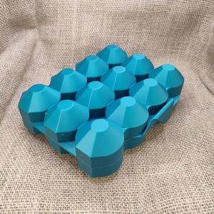 EGGBOX (x12) v2025 - Print in place - Stackable - Screwless