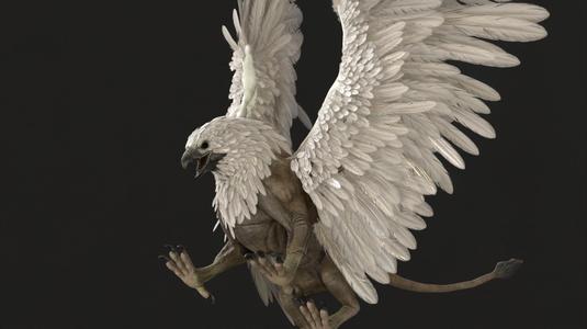 Griffon High Poly for 3d Print