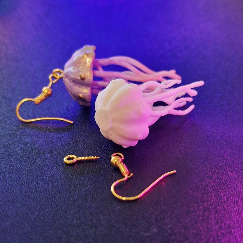 Jellyfish earring