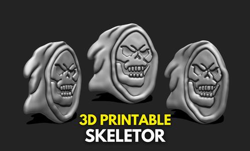 Skeletor He-Man Fanart 3D STL File for 3D Printing 3D Print