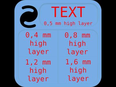 Swatch with transparency layers