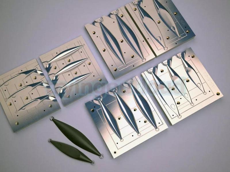 60-300Gr Flipping Slow Pitch Metal Jig Mold Packs