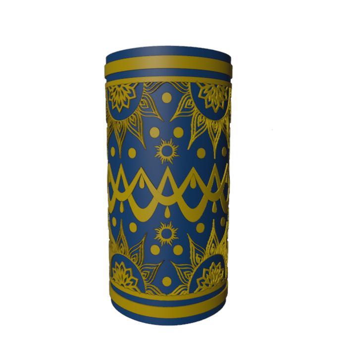 verre mandala boheme