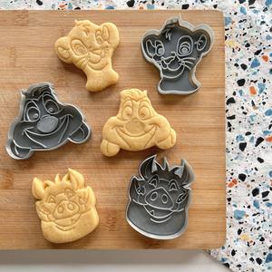 Lion King cookie cutter set