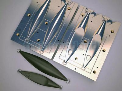 250-300Gr Flipping Slow Pitch Metal Jig Mold