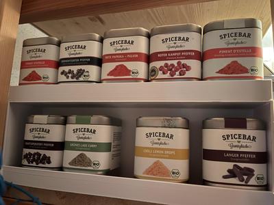 Gewürzregal für Regal - Spice rack for shelf