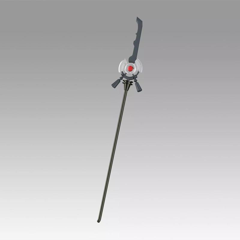 Arknights Podenco Staff sword Cosplay Weapon Prop