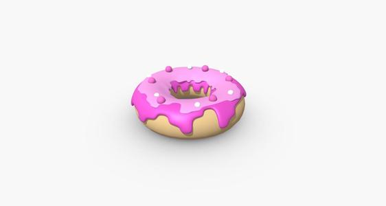 Strawberry Cake Donuts