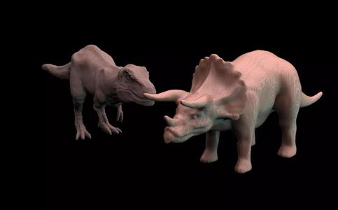 Dinosaur Triceratops Tyrannosaurus