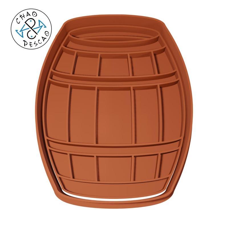 Barrel - Cookie Cutter - Fondant - Polymer Clay