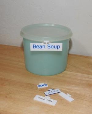 Leftover Container Tag Generator