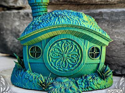 Halfling Hut Coin Bank