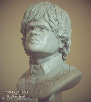 Game Of Thrones Tyrion Lannister Bust for 3D Printing
