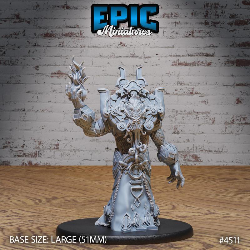 Mind Emperor Magic ‧ DnD Miniature ‧ Tabletop Miniatures ‧ Gaming Monster ‧ 3D Model ‧ RPG ‧ DnDminis ‧ STL FILE