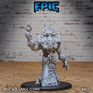 Mind Emperor Magic ‧ DnD Miniature ‧ Tabletop Miniatures ‧ Gaming Monster ‧ 3D Model ‧ RPG ‧ DnDminis ‧ STL FILE